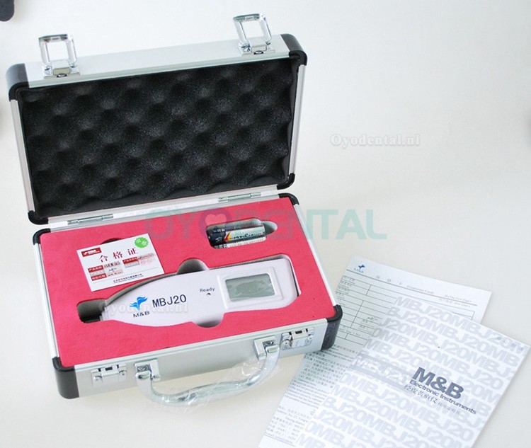 M&B J20 Handbediend neonatale transcutane bilirubinemeter draagbare geelzuchtmeter bilirubine meter